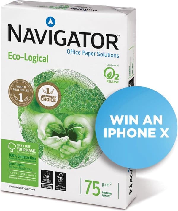 Navigator skrivarpapper ECO-LOGICAL A4