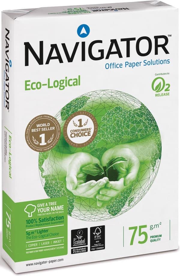 Navigator skrivarpapper ECO-LOGICAL A4