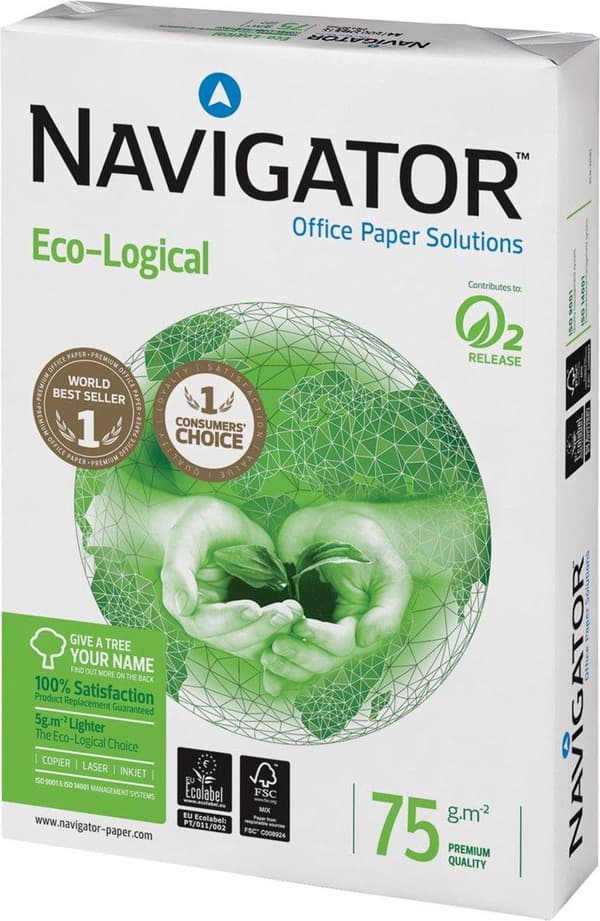 Navigator printerpapir ØKOLOGISK A4