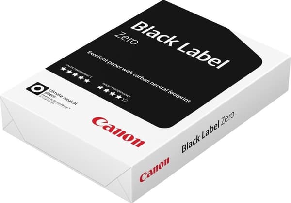 Canon kopierings-/utskriftspapper - Black Label Zero - FSC - A4 - 80 gram - 1 förpackning med 500 ark