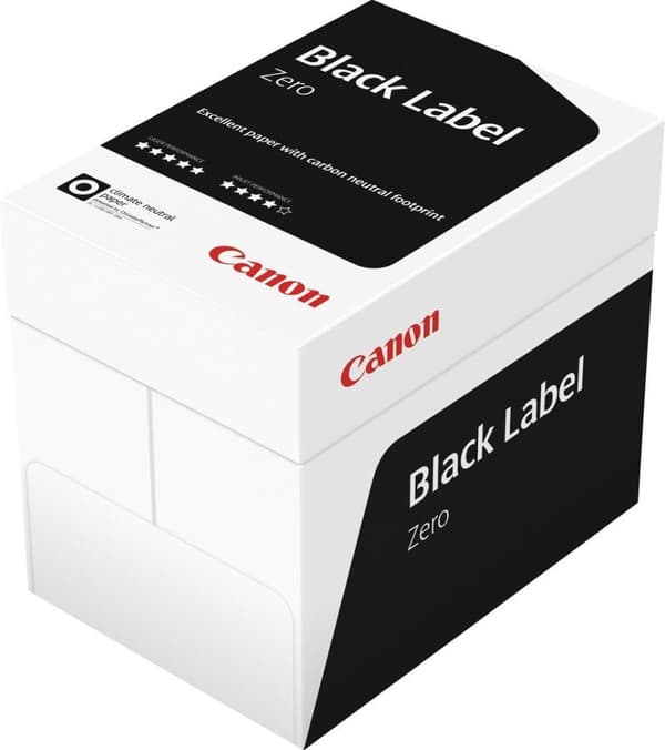 Canon kopierings-/utskriftspapper - Black Label Zero - FSC - A4 - 80 gram - 1 förpackning med 500 ark