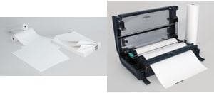 sigel "Premium" termopapir, blank, DIN A4, 76 g/kvm topcoated, med skattestempel, vandret perforering, 76 g/kvm - 1 stk (TP411)