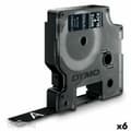 Miniatyrbillede 1 af 2: Termisk overførselsbånd Dymo D1 Durable Hvid Sort 12 mm x 3 m (6 enheder)
