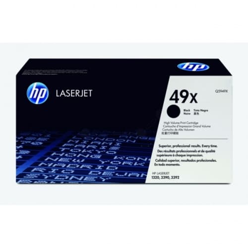 HP 49X High Yield Black Original LaserJet Toner Cartridge