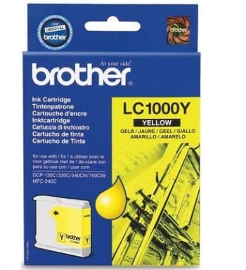 BROTHER LC-1000 ink cartridge yellow standard capacity 400 pages 1-pack