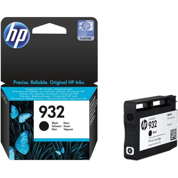FP HP 932 svart black ink