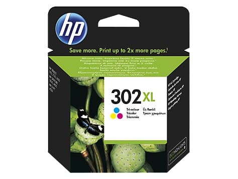 HP 302XL tri-colour ink cartridge