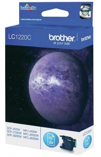 BROTHER LC-1220 ink cartridge cyan standard capacity 300 pages 1-pack