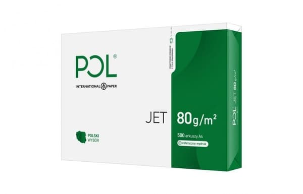 Poljet trykpapir A4 (210x297 mm) Mat 500 ark