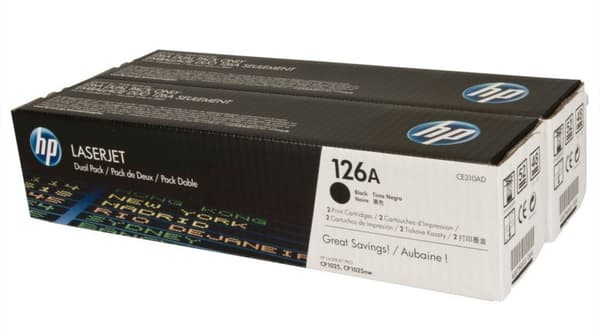HP Dual Pack 126A Toner