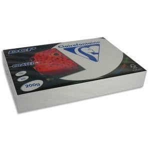Pappersbunt - CLAIREFONTAINE - A4 - 250 ark - 200g - Glansigt 2 sidor