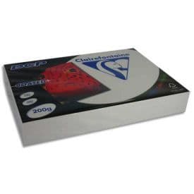 Papier - CLAIREFONTAINE - Ramette 250 ark A4 135g - Ultra vit - Blank - Återvinningsbar