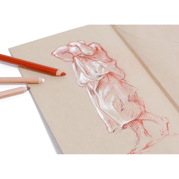 Paket av Clairefontaine Kraft A1 papper på 25 ark