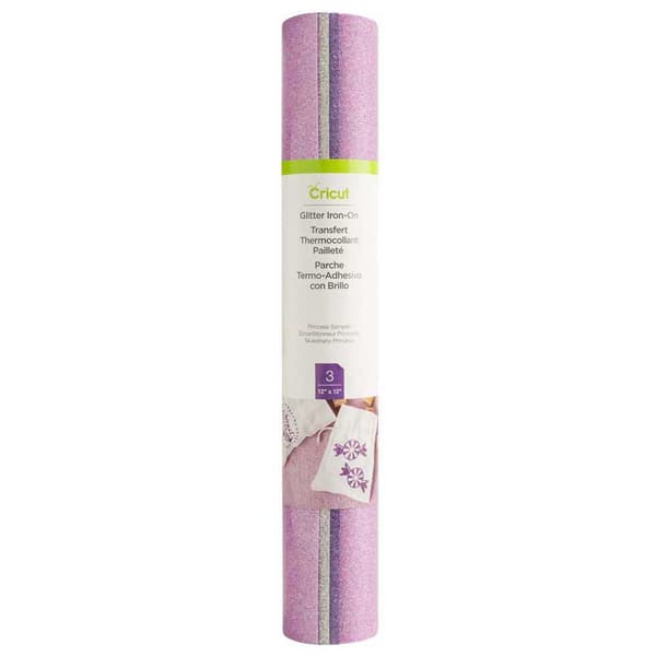 Cricut Princess Tekstilvinyl 30x30 Cm 3 Enheder Flerfarvet