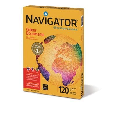 Navigator 250 ark A4 färgdokument 120g