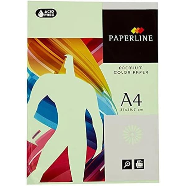 Papier - Fabrisa - Din A4 - 500 Ark - Ljusgrön - Färg Lagun
