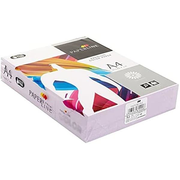 Färgat papper - FABRISA - 748516 - Lavendel Violett - 500 ark - 80 g