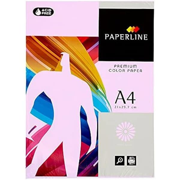 Färgat papper - FABRISA - 748516 - Lavendel Violett - 500 ark - 80 g