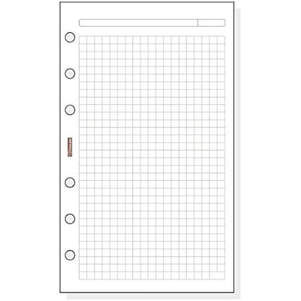 Uppladdning för agenda - FINOCAM - Öppen R440 - 50 ark - Papper 70 g/m² - Rutigt