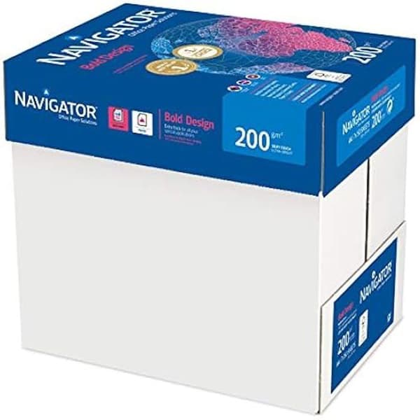 Multifunktionspapper för skrivare A4 - NAVIGATOR - Bold Design - 200 g - 1050 ark