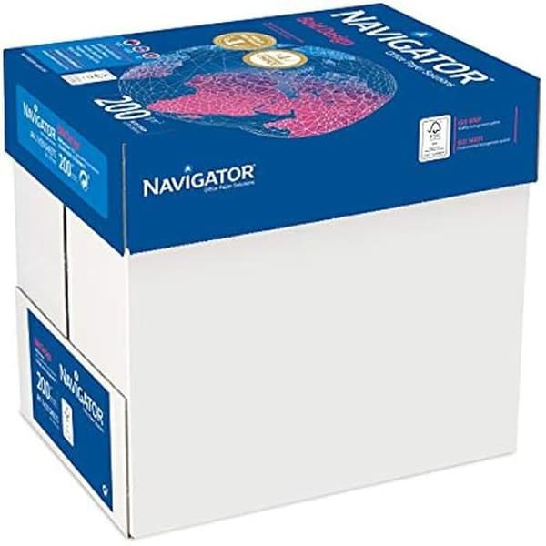 Multifunktionspapper för skrivare A4 - NAVIGATOR - Bold Design - 200 g - 1050 ark