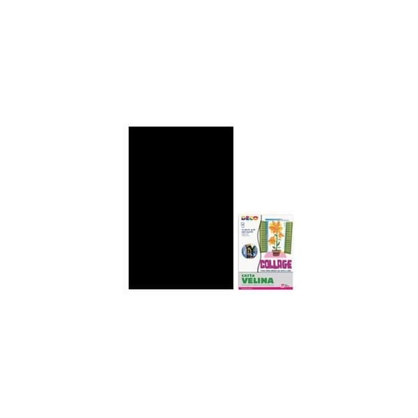 CWR 188888 SILKEPAPPER 50 X 76 CM, FÖRPACKNING MED 24 BITAR, SVART