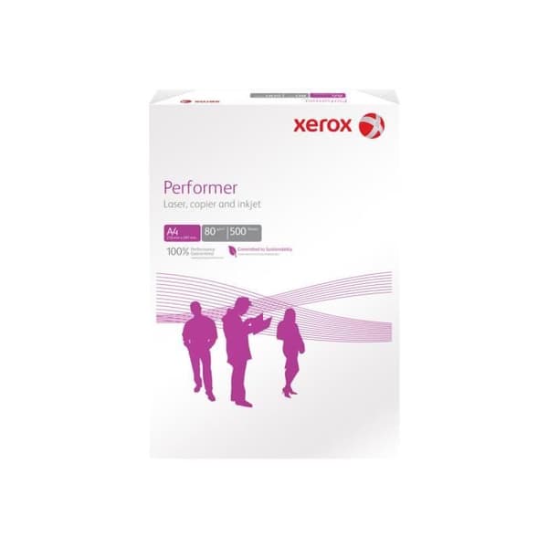 Xerox Performer Vit A4 (210 x 297 mm) 80 g-m² 500 ark vanligt papper för Phaser 6250, 6300, 6350; WorkCentre C2424