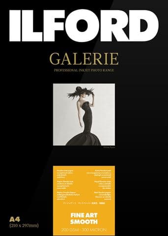 Ilford Galerie FineArt Smooth 200g 10x15 50 sheets