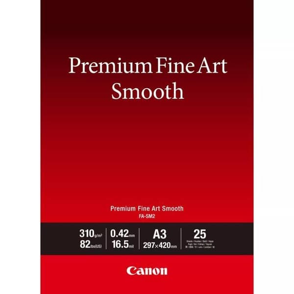 Fotopapper - CANON - FA-SM2 - A3 - 310 g/m² - 25 ark - Smidigt