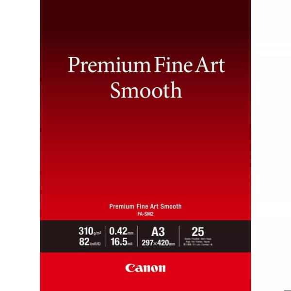 Fotopapper - CANON - FA-SM2 - A3 - 310 g/m² - 25 ark - Smidigt