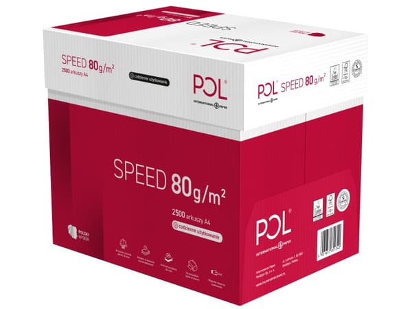 Polspeed A4 kopiopaperi 80g /500 arkkia/