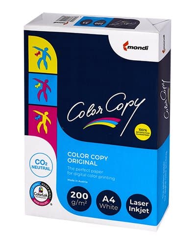 Xerox papir A4 farvekopi 200g /250 ark/