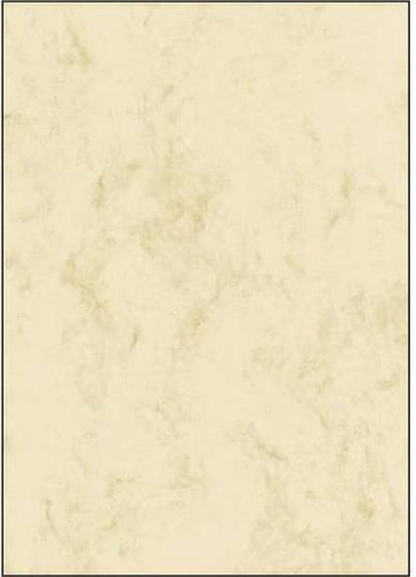 Sigel DP191 Motivpapir Marmor DIN A4 200 g/m² Beige 25 ark