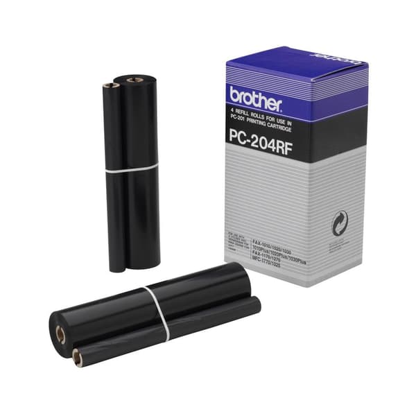 Brother - Faxpapir - 4 x sort - 450 sider (PC-204RF)