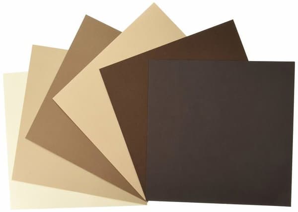 Skrivarpapper - förpackning - rulle Mina färger kartong - 210035 - Mina färger Kartongpapper 30,5 x 30,5 cm