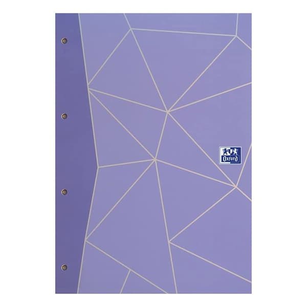 Lösblad - dubbelkopia Oxford my notes, fodrat papper A4 Refill Pad, 140 sidor, Assorted Colors, Single Refill Pad