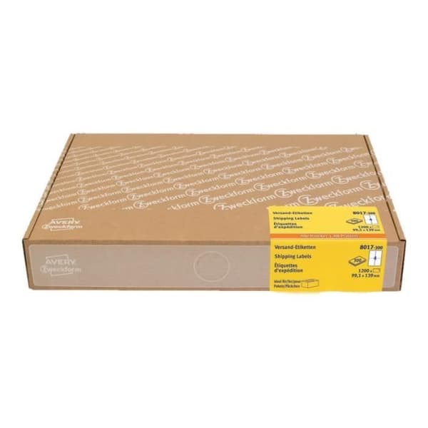 Avery Zweckform Permanent självhäftande papper Vit 99,1 x 139 mm 1200 Etikett(ar) (300 ark(ar) x 4) Fraktetiketter