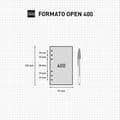 Miniatyrbild 2 av 2: Laddar slätt - FINOCAM - Öppen R442 - 50 ark - 70 g/m² - Neutralt papper