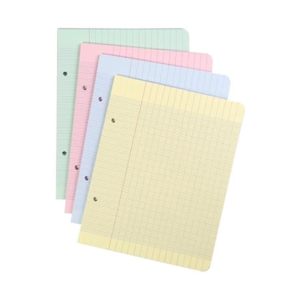 Lösbladspapper - CLAIREFONTAINE - 17 x 22 cm - 200 sidor - Rosa - 90g
