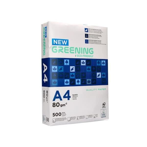 Multifunktion liderpapel papper grönare a4 80g hög kvalitet pefc vithet 146 opacitet 92 styvhet 112 500f