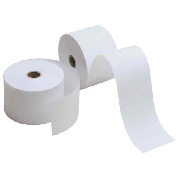 Rullekassett - KORES - 76mm x 62m x 12mm - Vit - Förpackning med 5 stycken - Utan trä