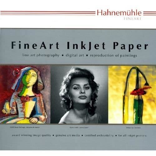 FineArt papper testpack - HAHNEMÜHLE - A4 - Vit - Premium kvalitet - Idealisk för utskrift