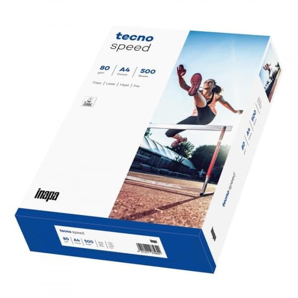 Reprografiskt papper - TECNO - SPEED - A4 - 80g - 500 ark