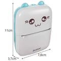 Miniatyrbilde 3 av 11: Termisk Bluetooth-skriver - 11 ruller, rask og kompakt