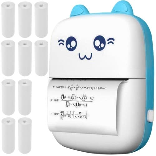Termisk Bluetooth-skriver - 11 ruller, rask og kompakt