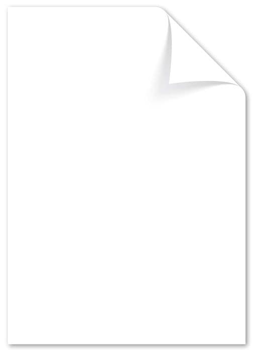 Skrivarpapper - förpackning - rulle Kangaro - K-0039-015 - Set med 50 ark A4-papper 160 g (Vit)