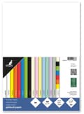 Miniatyrbild 1 av 3: Skrivarpapper - förpackning - rulle Kangaro - K-0039-015 - Set med 50 ark A4-papper 160 g (Vit)