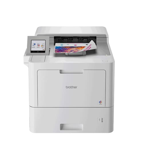 Imprimanta Laser Color Brother HL-L9470CDN, A4, Functii: Imprimare, Viteza de Printare Monocrom: 40ppm, Viteza de printare color: 40ppm, Conectivitate Valkoinen