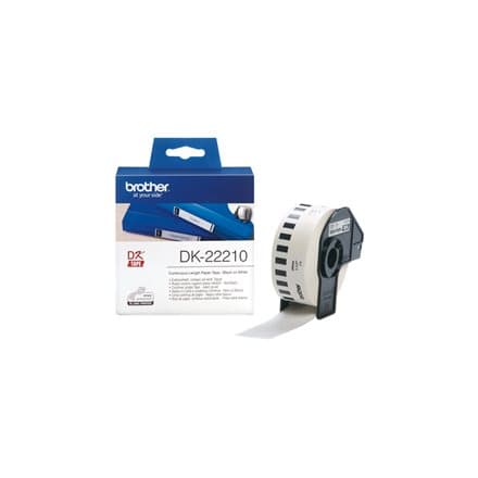 BROTHER DK22210 Tape Brother 29mm white QL-500A/QL-650TD/QL-1050/QL-1060N