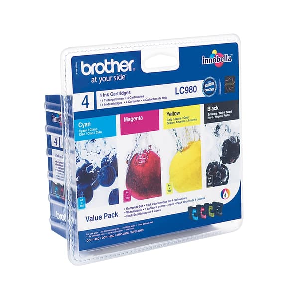 LC-980 VALUE PACK BLISTER/FR DCP-145C -165C -195C -365CN -